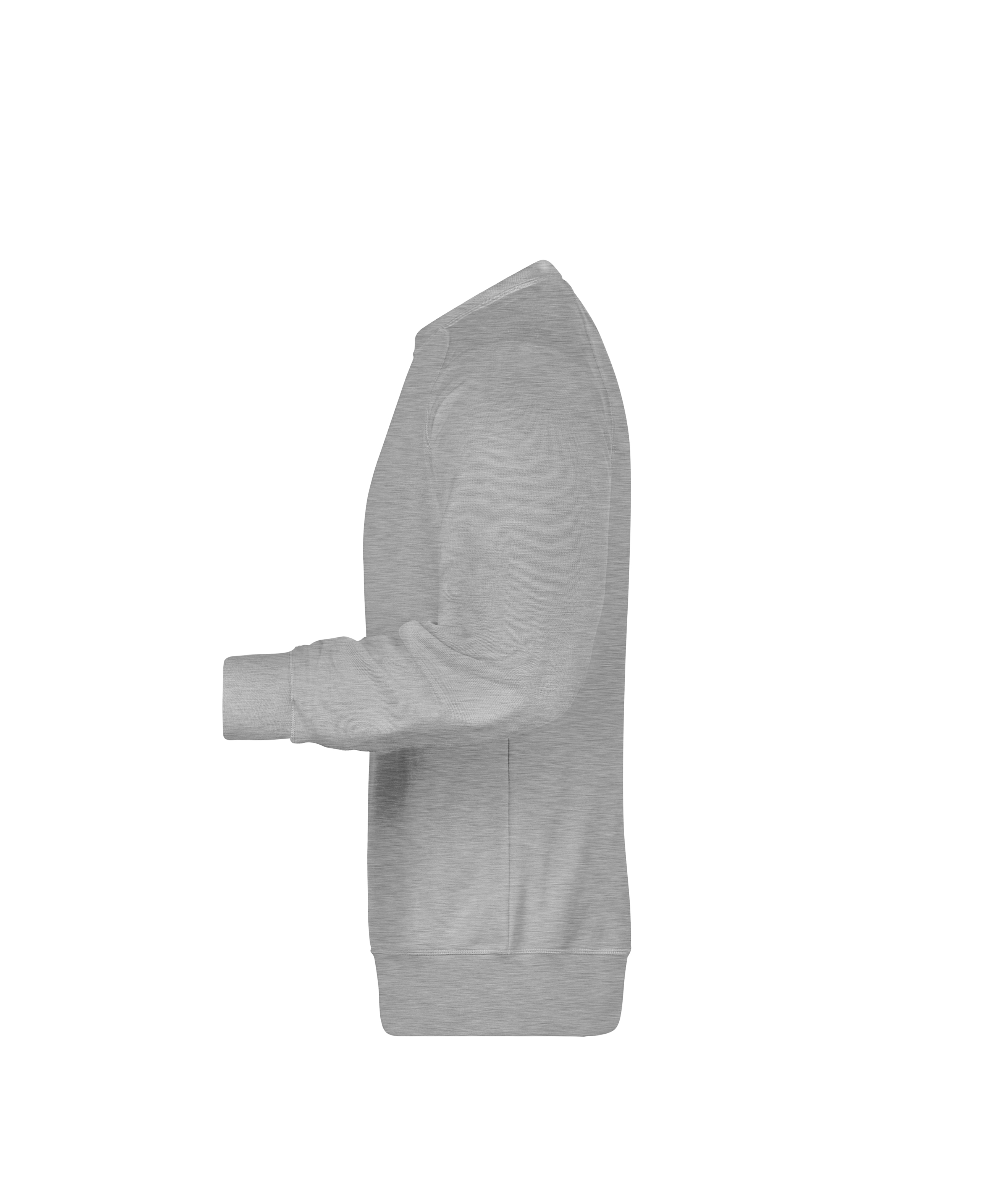 MAFELL Sweatshirt mit Holzscheibe Grau Meliert