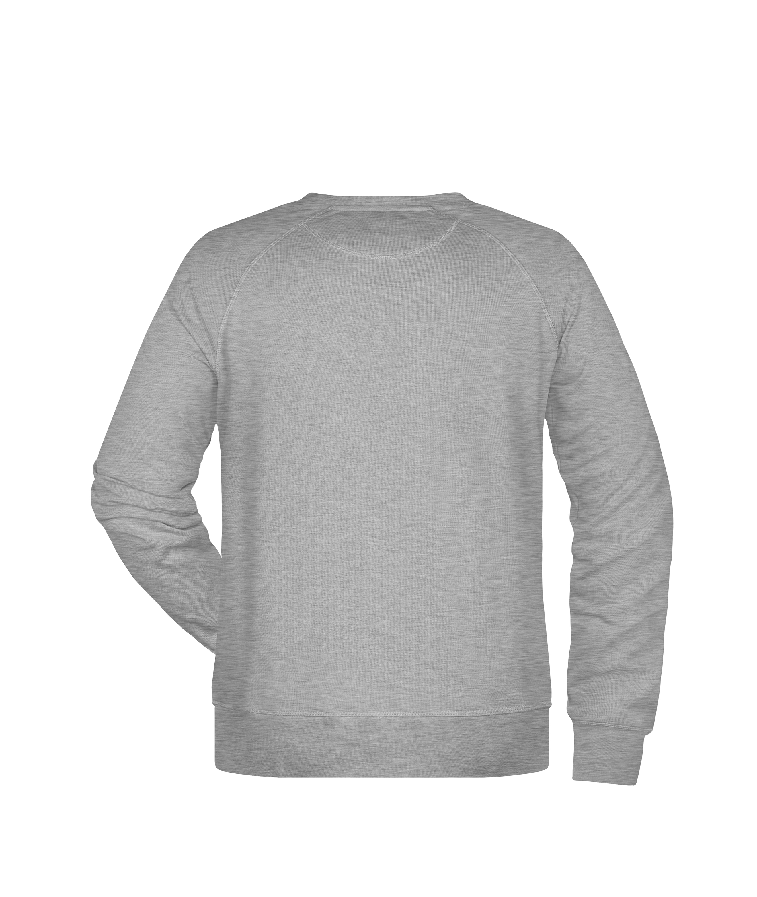 MAFELL Sweatshirt mit Holzscheibe Grau Meliert