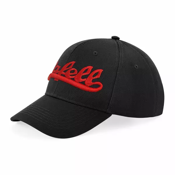 MAFELL Baseballkappe mit Retro Logo Front Schwarz